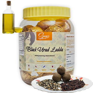 Black Urad Laddu - Sesame oil 